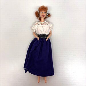 Barbie I Love Lucy Doll Lucille Ball "Lucy's Italian Movie" Red Hair Blue Eyes